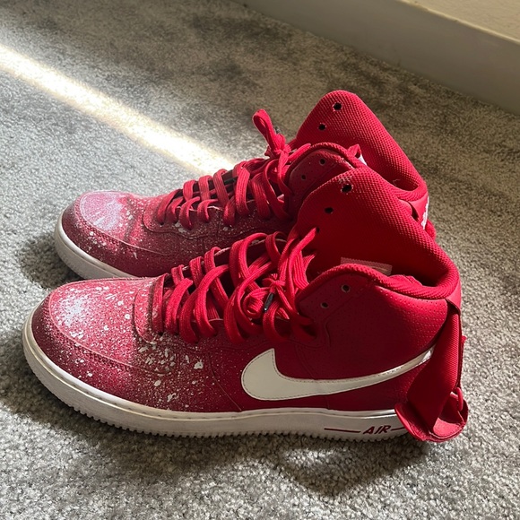 Custom paint Air Force 1 high top - Picture 1 of 5